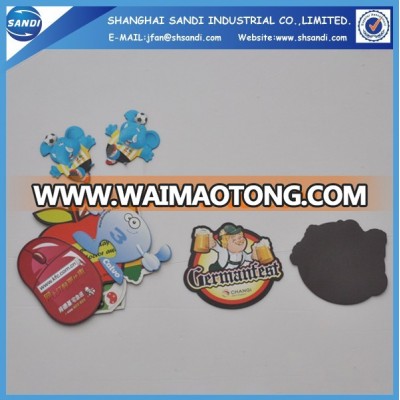 Promotional custom souvenir paper fridge magnet